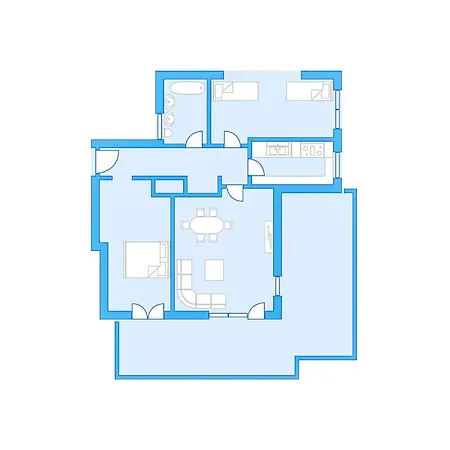 Allod Park Haus C 701 By Interhome شقة *